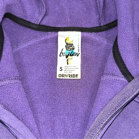 Burton Dryride Cool Flavors Purple Zip Jacket - Picture 9 of 13